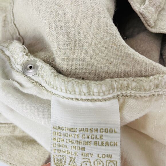 Vintage Linen Pants Liz Claiborne Linen Pants Womens Linen VTG Pants 32x32 Linen - Picture 15 of 16